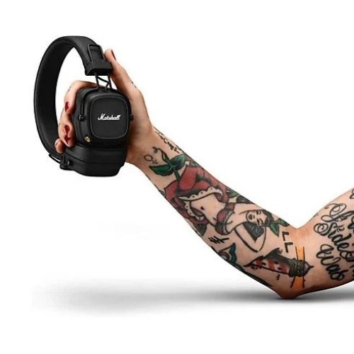Marshall Major IV Bluetooth Headphones BT On-Ear Siyah Kulaklık Kablosuz - Görsel 2